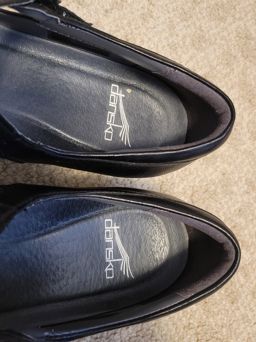 Dansko Black Mary Jane Comfort Flats 9.5 - Picture 6 of 9